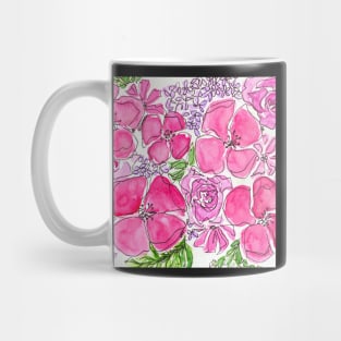 Lilacs, Roses, Poppies and Daisies Mug